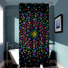 Fractal Texture Shower Curtain 36  X 72  (stall) 