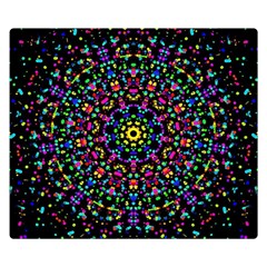 Fractal Texture Double Sided Flano Blanket (small)  by Nexatart