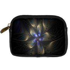 Fractal Blue Abstract Fractal Art Digital Camera Cases by Nexatart