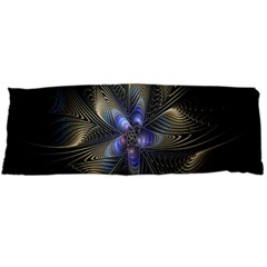 Fractal Blue Abstract Fractal Art Body Pillow Case (dakimakura)