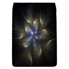 Fractal Blue Abstract Fractal Art Flap Covers (l) 