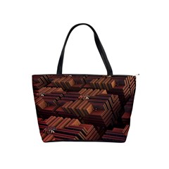 Fractal 3d Render Futuristic Shoulder Handbags