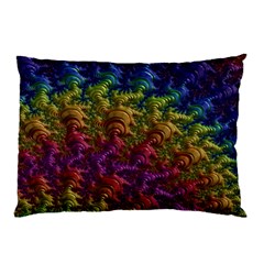 Fractal Art Design Colorful Pillow Case