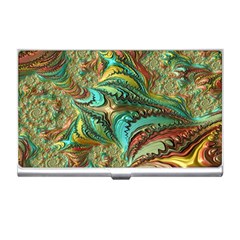 Fractal Artwork Pattern Digital Business Card Holders by Nexatart