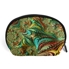 Fractal Artwork Pattern Digital Accessory Pouches (large)  by Nexatart