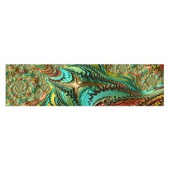 Fractal Artwork Pattern Digital Satin Scarf (oblong) by Nexatart