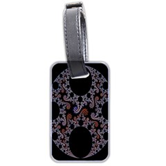 Fractal Complexity Geometric Luggage Tags (two Sides) by Nexatart