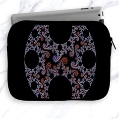 Fractal Complexity Geometric Apple Ipad 2/3/4 Zipper Cases by Nexatart