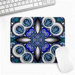 Fractal Cathedral Pattern Mosaic Large Mousepads by Nexatart