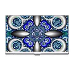 Fractal Cathedral Pattern Mosaic Business Card Holders by Nexatart