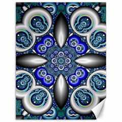 Fractal Cathedral Pattern Mosaic Canvas 12  X 16   by Nexatart