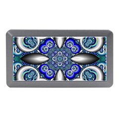 Fractal Cathedral Pattern Mosaic Memory Card Reader (mini) by Nexatart