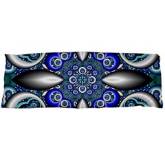 Fractal Cathedral Pattern Mosaic Body Pillow Case Dakimakura (two Sides) by Nexatart