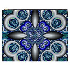 Fractal Cathedral Pattern Mosaic Cosmetic Bag (xxxl)  by Nexatart