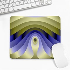 Fractal Eye Fantasy Digital Large Mousepads