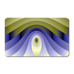 Fractal Eye Fantasy Digital Magnet (rectangular)