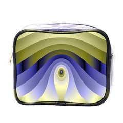 Fractal Eye Fantasy Digital Mini Toiletries Bags by Nexatart