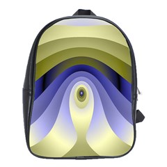 Fractal Eye Fantasy Digital School Bags (xl) 