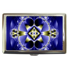 Fractal Fantasy Blue Beauty Cigarette Money Cases by Nexatart