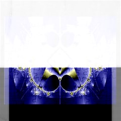 Fractal Fantasy Blue Beauty Rectangular Jigsaw Puzzl by Nexatart