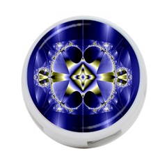 Fractal Fantasy Blue Beauty 4-port Usb Hub (one Side)