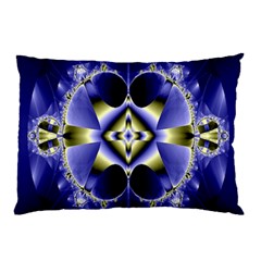 Fractal Fantasy Blue Beauty Pillow Case (two Sides)