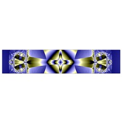 Fractal Fantasy Blue Beauty Flano Scarf (small) by Nexatart