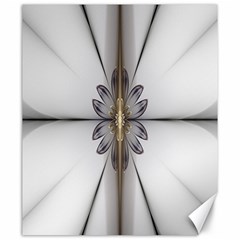 Fractal Fleur Elegance Flower Canvas 20  x 24  