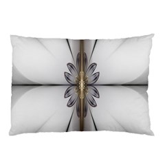 Fractal Fleur Elegance Flower Pillow Case