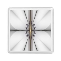 Fractal Fleur Elegance Flower Memory Card Reader (Square) 