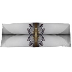 Fractal Fleur Elegance Flower Body Pillow Case (Dakimakura)