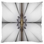 Fractal Fleur Elegance Flower Standard Flano Cushion Case (One Side) Front