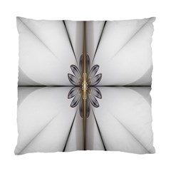 Fractal Fleur Elegance Flower Standard Cushion Case (one Side) by Nexatart