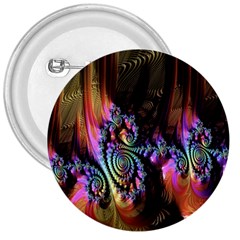 Fractal Colorful Background 3  Buttons by Nexatart