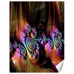 Fractal Colorful Background Canvas 18  X 24   by Nexatart