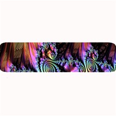 Fractal Colorful Background Large Bar Mats