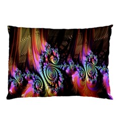 Fractal Colorful Background Pillow Case