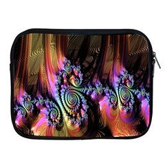 Fractal Colorful Background Apple Ipad 2/3/4 Zipper Cases