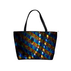 Fractal Art Digital Art Shoulder Handbags