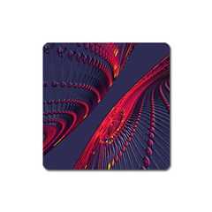 Fractal Art Digital Art Square Magnet