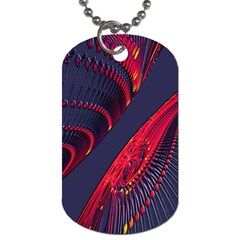 Fractal Art Digital Art Dog Tag (two Sides)