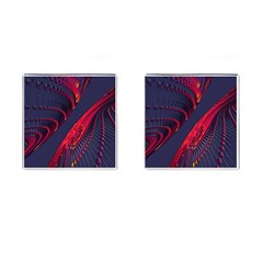 Fractal Art Digital Art Cufflinks (square)