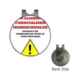 Warning Hat Clips With Golf Markers by athenastemple