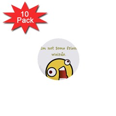 Weirdo 1  Mini Buttons (10 Pack) 