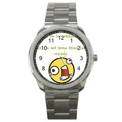 Weirdo Sport Metal Watch by athenastemple