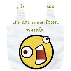 Weirdo Full Print Recycle Bags (l)  by athenastemple