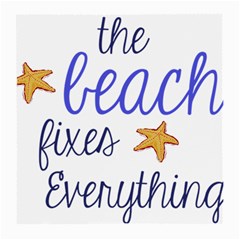 The Beach Fixes Everything Medium Glasses Cloth by OneStopGiftShop