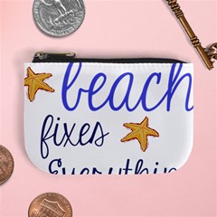 The Beach Fixes Everything Mini Coin Purses