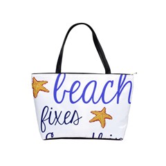 The Beach Fixes Everything Shoulder Handbags by OneStopGiftShop