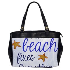 The Beach Fixes Everything Office Handbags by OneStopGiftShop